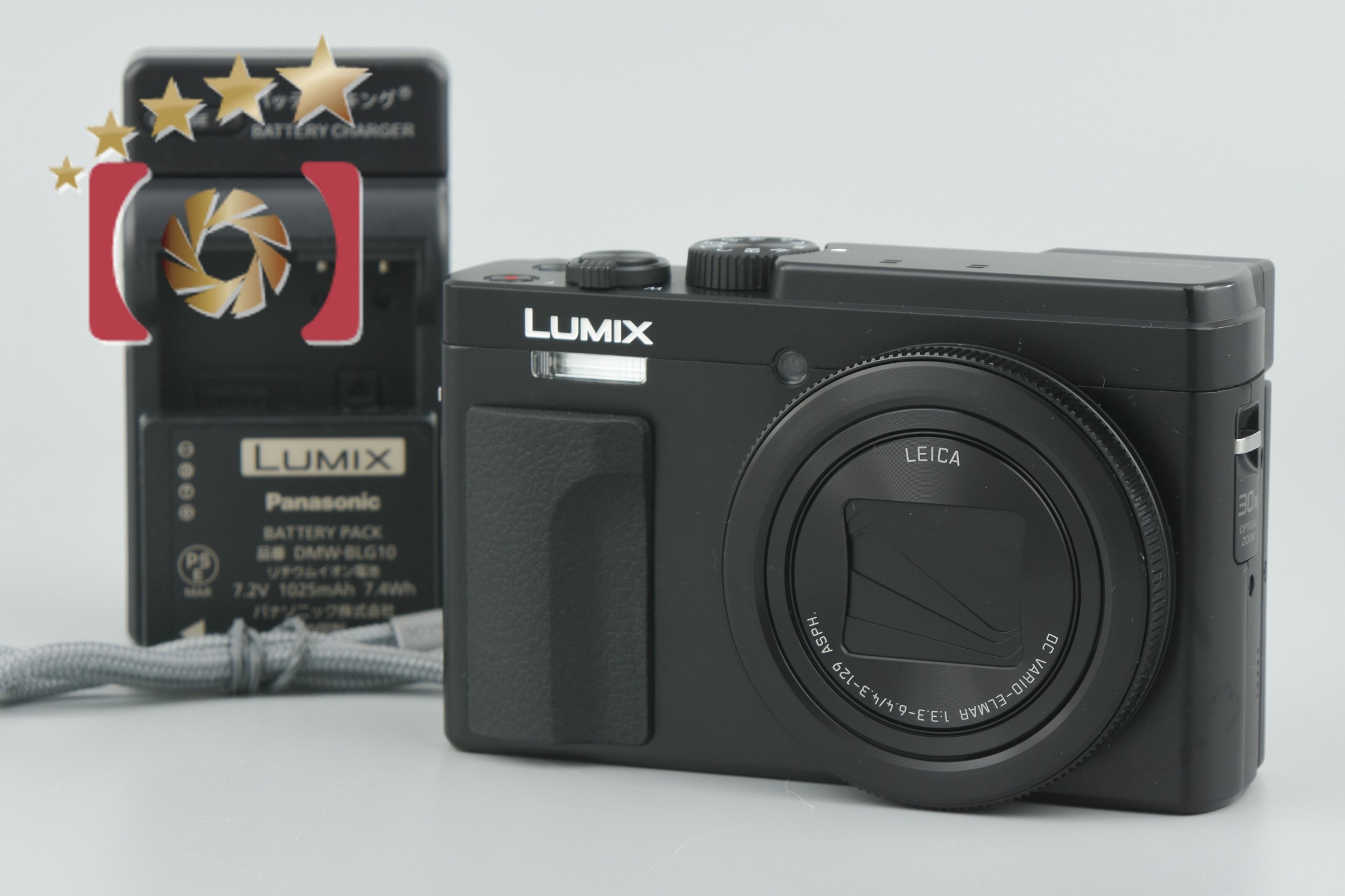 中古】Panasonic パナソニック LUMIX DMC-TZ95 ブラック コンパクトデジタルカメラ | 中古カメラ・フィルムカメラ を中心に取り揃えるファイブスターカメラ