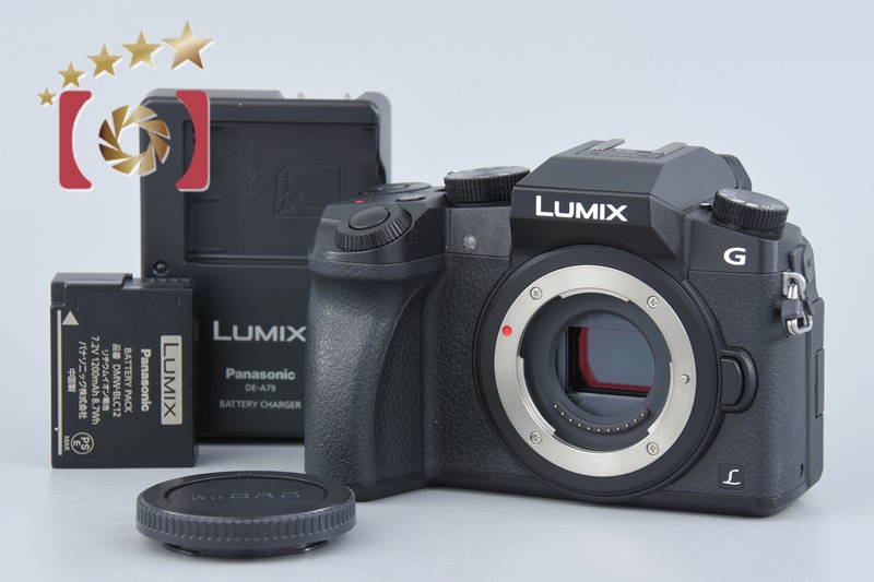 【中古】Panasonic パナソニック LUMIX DMC-G7 ブラック ミラーレス一眼カメラ シャッター回数僅少 |  中古カメラ・フィルムカメラを中心に取り揃えるファイブスターカメラ