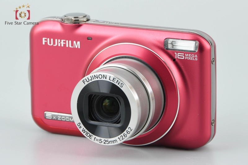 【中古】FUJIFILM 富士フイルム FINEPIX JX400 レッド コンパクトデジタルカメラ 元箱付き |  中古カメラ・フィルムカメラを中心に取り揃えるファイブスターカメラ