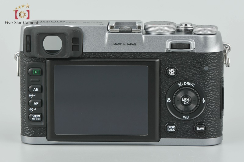 中古】FUJIFILM 富士フイルム FINEPIX X100 シルバー コンパクトデジタルカメラ | 中古カメラ・フィルムカメラ を中心に取り揃えるファイブスターカメラ