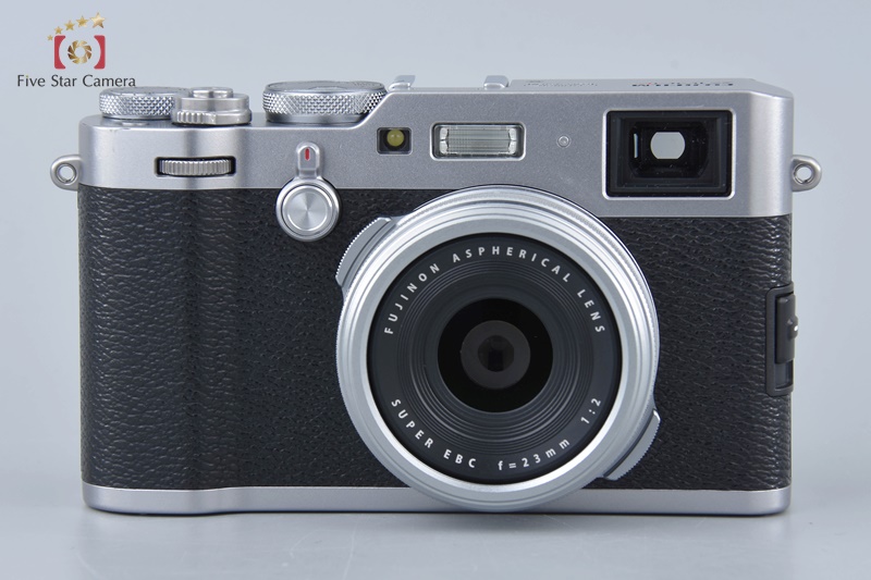 中古】FUJIFILM 富士フイルム X100F シルバー コンパクトデジタルカメラ | 中古 カメラ・フィルムカメラを中心に取り揃えるファイブスターカメラ