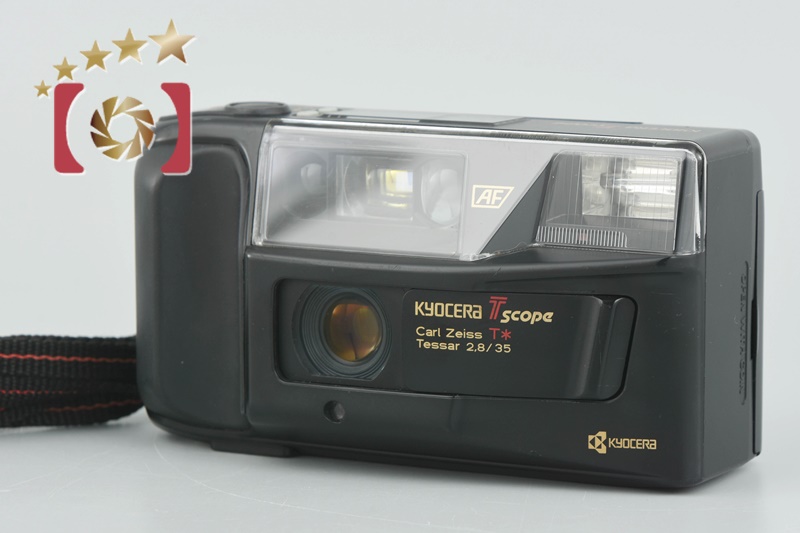 【中古】KYOCERA 京セラ T SCOPE コンパクトフィルムカメラ | 中古カメラ・フィルムカメラを中心に取り揃えるファイブスターカメラ