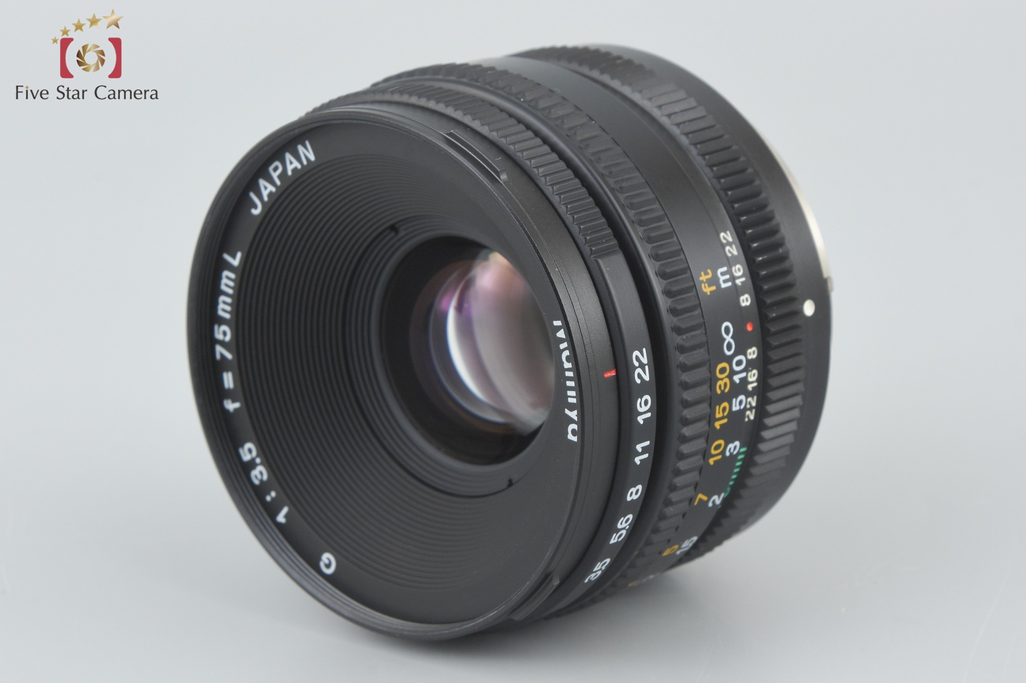 【中古】Mamiya マミヤ 6 MF + G 75mm f/3.5 L | 中古カメラ・フィルムカメラを中心に取り揃えるファイブスターカメラ