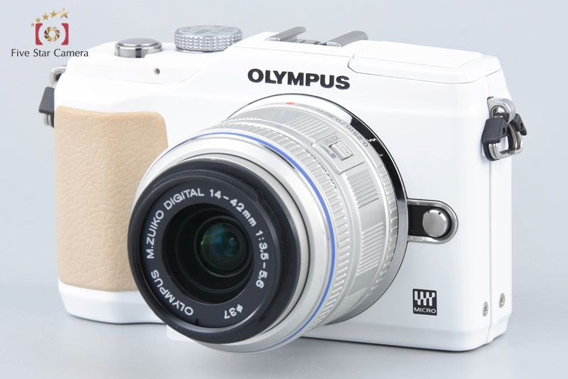 中古】OLYMPUS オリンパス PEN Lite E-PL2 ダブルズームキット ホワイト元箱付き |  中古カメラ・フィルムカメラを中心に取り揃えるファイブスターカメラ