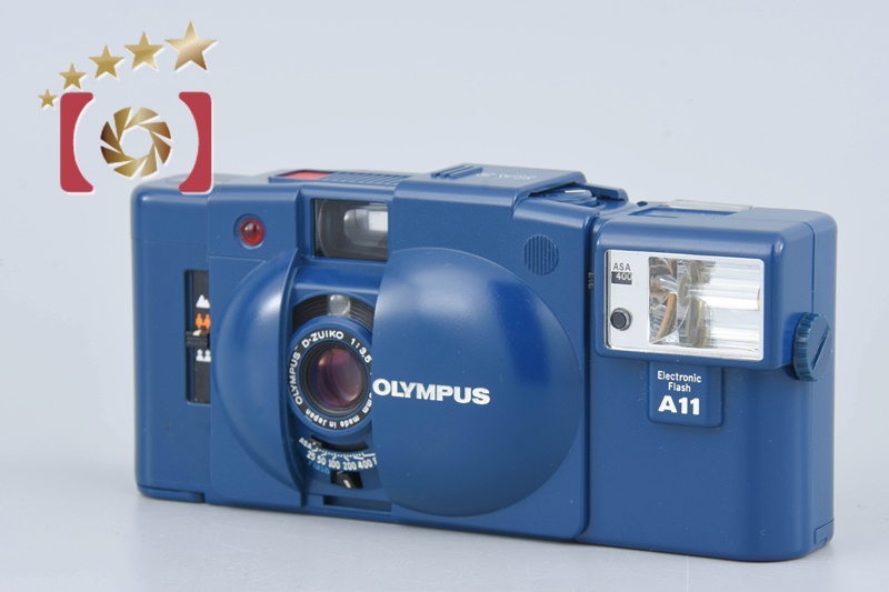 中古】OLYMPUS オリンパス XA2 ブルー コンパクトフィルムカメラ | 中古カメラ・フィルムカメラを中心に取り揃えるファイブスターカメラ