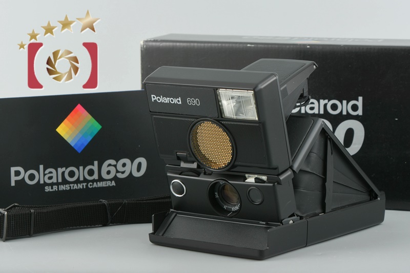 【中古】Polaroid ポラロイド 690 インスタントフィルムカメラ 元箱付き | 中古カメラ・フィルムカメラを中心に取り揃えるファイブスターカメラ