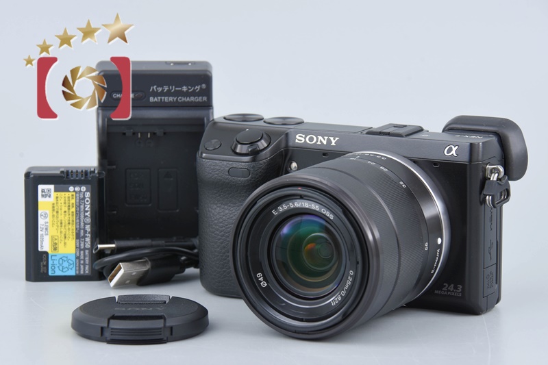 【中古】SONY ソニー α NEX-7 ズームレンズキット ブラック シャッター回数僅少 |  中古カメラ・フィルムカメラを中心に取り揃えるファイブスターカメラ