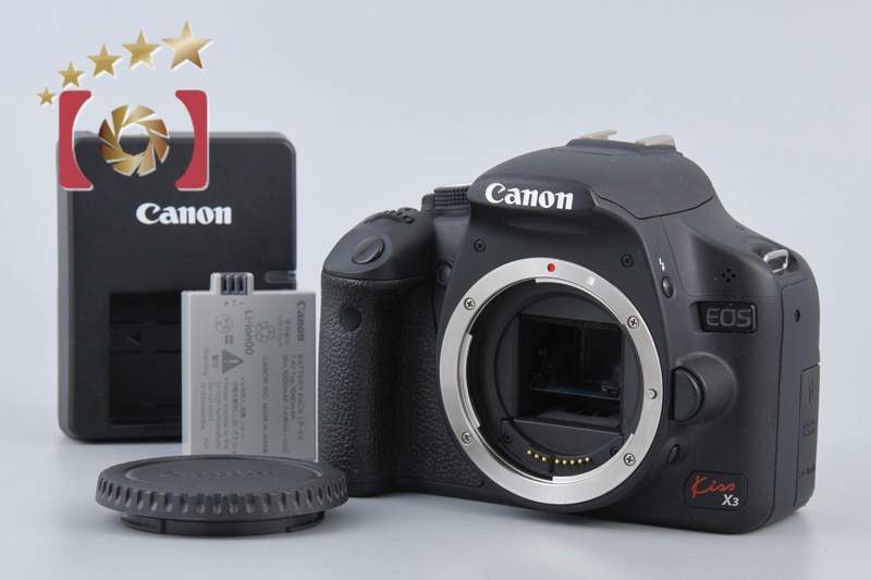 【中古】Canon キヤノン EOS Kiss X3 デジタル一眼レフカメラ | 中古カメラ・フィルムカメラを中心に取り揃えるファイブスターカメラ