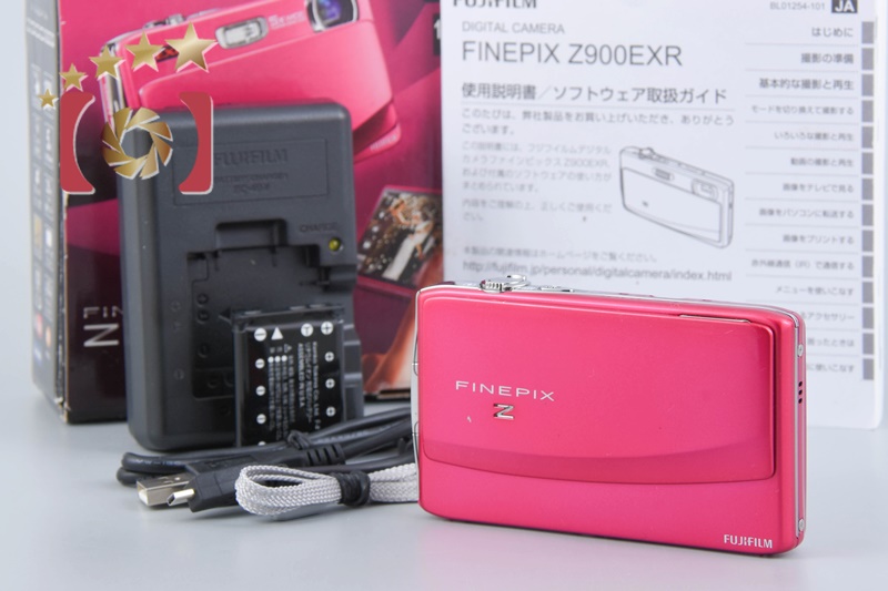 【中古】FUJIFILM 富士フイルム FINEPIX Z900 EXR ピンク コンパクトデジタルカメラ 元箱付き |  中古カメラ・フィルムカメラを中心に取り揃えるファイブスターカメラ