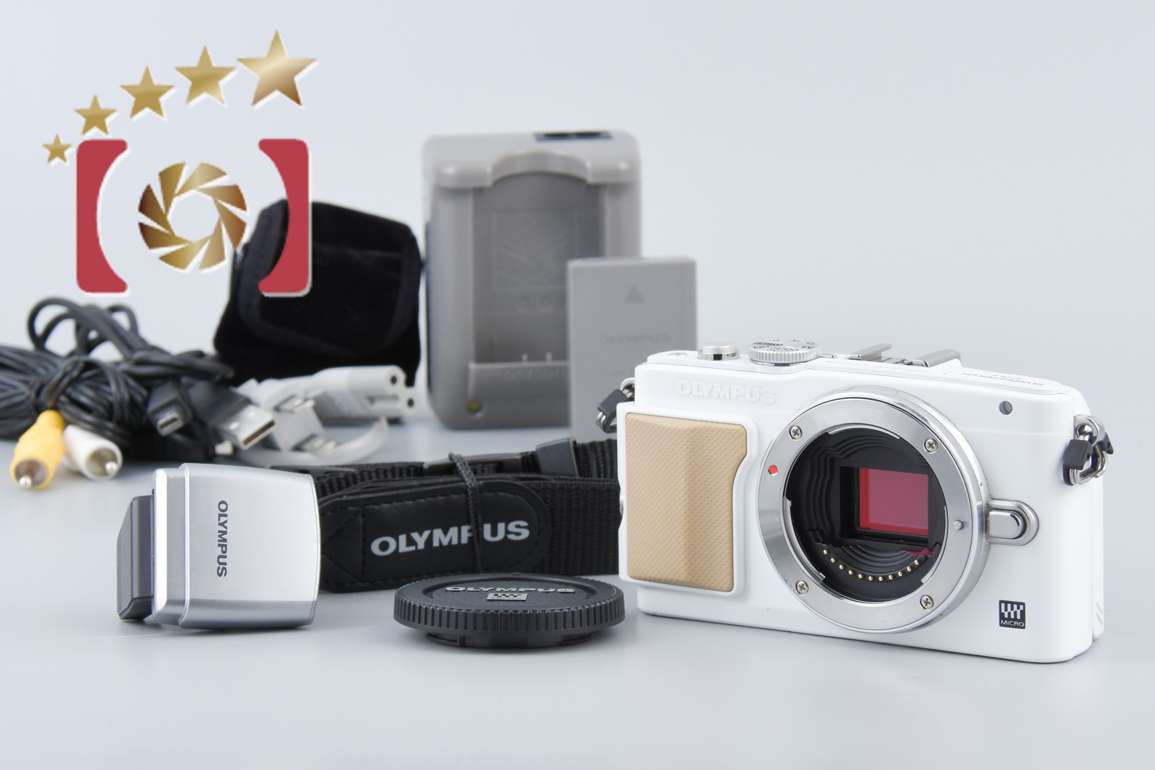 Amazon | OLYMPUS ミラーレス一眼 PEN Lite E-PL5 ボディ ホワイト E