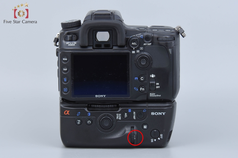 【中古】SONY ソニー α700 DSLR-A700 + VG-C70AM バッテリーグリップ |  中古カメラ・フィルムカメラを中心に取り揃えるファイブスターカメラ