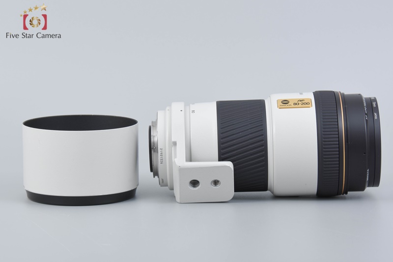 【中古】MINOLTA ミノルタ HIGH SPEED AF APO TELE ZOOM 80-200mm f/2.8 G |  中古カメラ・フィルムカメラを中心に取り揃えるファイブスターカメラ