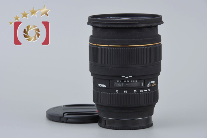 【中古】SIGMA シグマ 24-70mm f/2.8 EX DG MACRO ソニー/ミノルタAマウント用 |  中古カメラ・フィルムカメラを中心に取り揃えるファイブスターカメラ