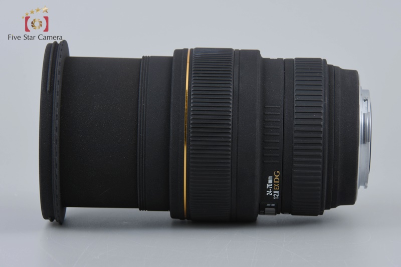 中古】SIGMA シグマ 24-70mm f/2.8 EX DG MACRO ソニー/ミノルタAマウント用 |  中古カメラ・フィルムカメラを中心に取り揃えるファイブスターカメラ