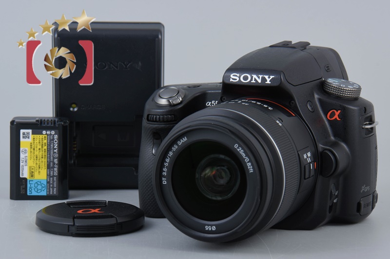 中古】SONY ソニー α55 ズームレンズキット SLT-A55V シャッター回数僅少 | 中古カメラ・フィルムカメラを中心に取り揃えるファイブスター カメラ