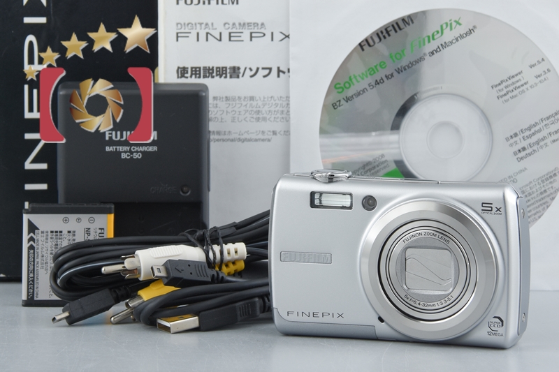 中古】FUJIFILM 富士フイルム FINEPIX F100fd シルバー コンパクトデジタルカメラ 元箱付き | 中古カメラ・フィルムカメラ を中心に取り揃えるファイブスターカメラ