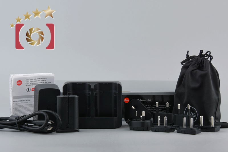 【中古】Leica ライカ BC-SCL6 USB-C Power set（16201 18828 16059 19531）18867用  バッテリーチャージャー 元箱付き | 中古カメラ・フィルムカメラを中心に取り揃えるファイブスターカメラ