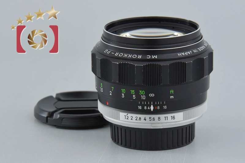 中古】MINOLTA ミノルタ MC ROKKOR-PG 58mm f/1.2 | 中古カメラ・フィルムカメラを中心に取り揃えるファイブスターカメラ