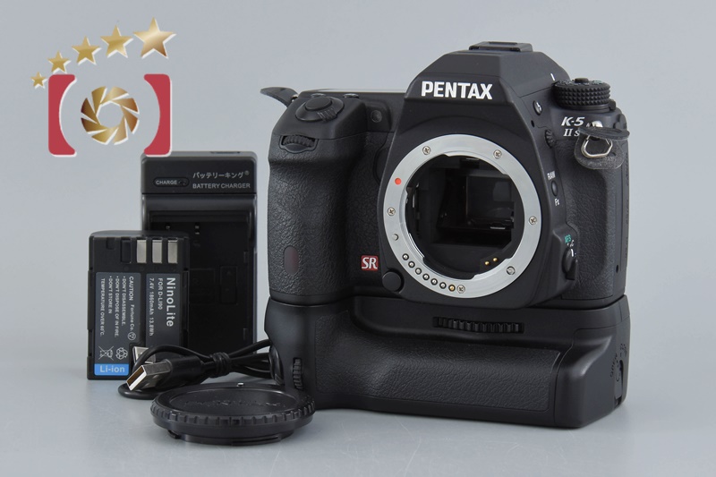 中古】PENTAX ペンタックス K-5 IIs + D-BG4 バッテリーグリップ シャッター回数僅少 | 中古カメラ・フィルムカメラ を中心に取り揃えるファイブスターカメラ