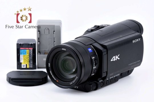 中古】SONY ソニー HANDYCAM FDR-AX100 ビデオカメラ | 中古カメラ・フィルムカメラを中心に取り揃えるファイブスターカメラ