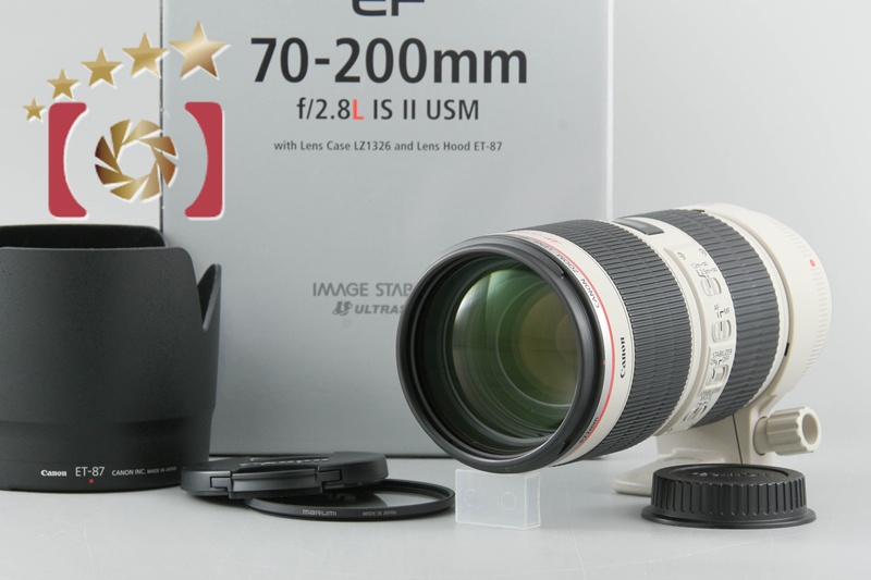 中古】Canon キヤノン EF 70-200mm f/2.8 L IS II USM 元箱付き