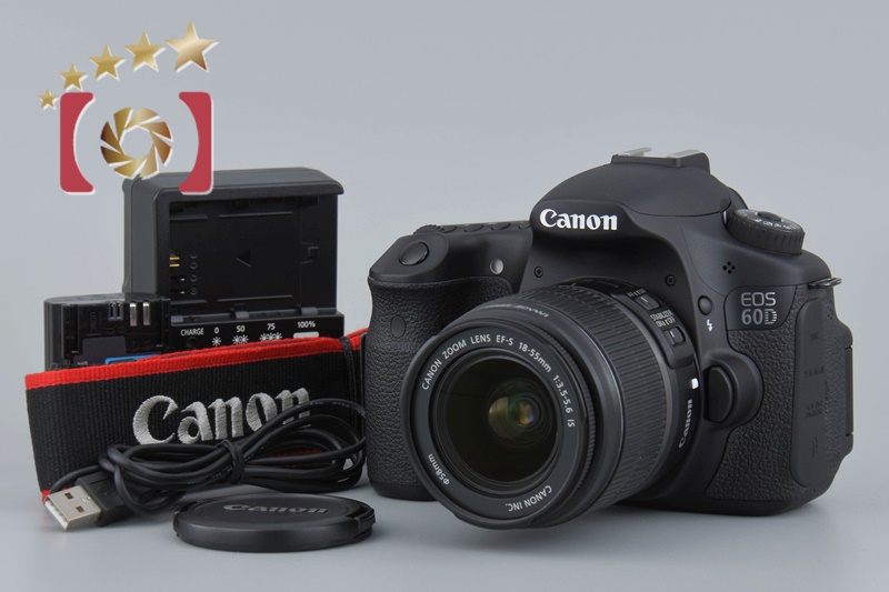 中古】Canon キヤノン EOS 60D EF-S 18-55 IS レンズキット 中古】Canon キヤノン EOS 60D EF-S 18-55 IS レンズキット