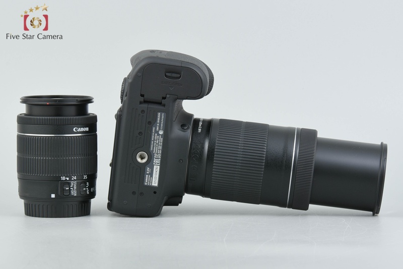 中古】Canon キヤノン EOS 80D ダブルズームキット 元箱付き 中古】Canon キヤノン EOS 80D ダブルズームキット 元箱付き