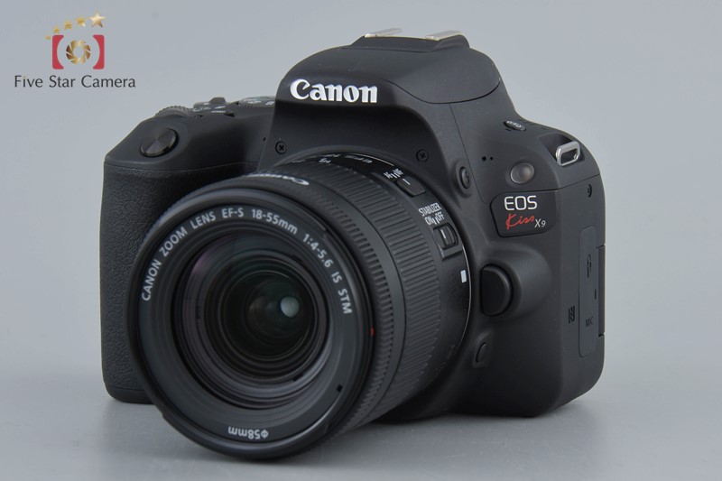 中古】Canon キヤノン EOS Kiss X9 ダブルズームキット ブラック 中古】Canon キヤノン EOS Kiss X9 ダブルズームキット ブラック