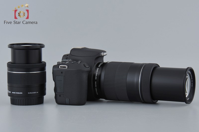 中古】Canon キヤノン EOS Kiss X9 ダブルズームキット ブラック 中古】Canon キヤノン EOS Kiss X9 ダブルズームキット ブラック