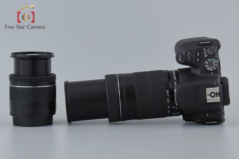 中古】Canon キヤノン EOS Kiss X9 ダブルズームキット ブラック 中古】Canon キヤノン EOS Kiss X9 ダブルズームキット ブラック