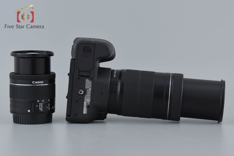 中古】Canon キヤノン EOS Kiss X9 ダブルズームキット ブラック 中古】Canon キヤノン EOS Kiss X9 ダブルズームキット ブラック