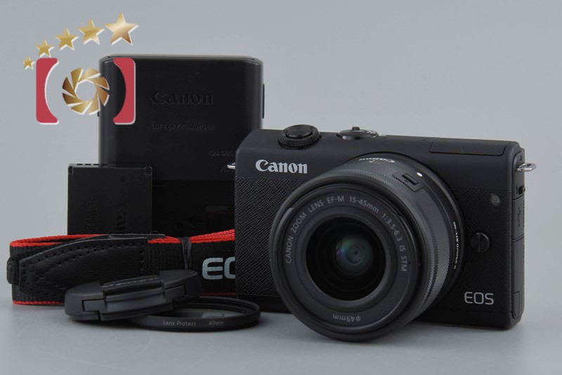 中古】Canon キヤノン EOS M200 EF-M 15-45 IS STM レンズキット 中古】Canon キヤノン EOS M200 EF-M 15-45 IS STM レンズキット