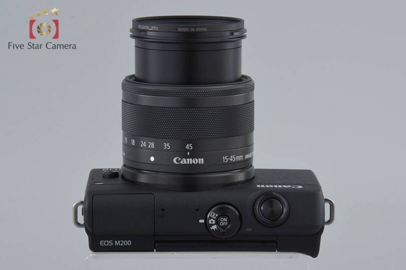 中古】Canon キヤノン EOS M200 EF-M 15-45 IS STM レンズキット 中古】Canon キヤノン EOS M200 EF-M 15-45 IS STM レンズキット