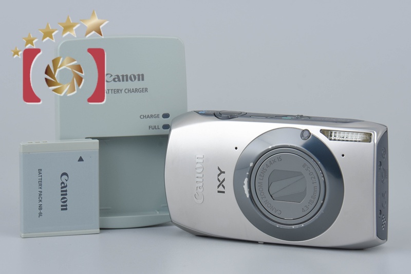 肌触りがいい 中古】Canon コンパクトデジタル シルバー 31S IXY キヤノン デジタルカメラ