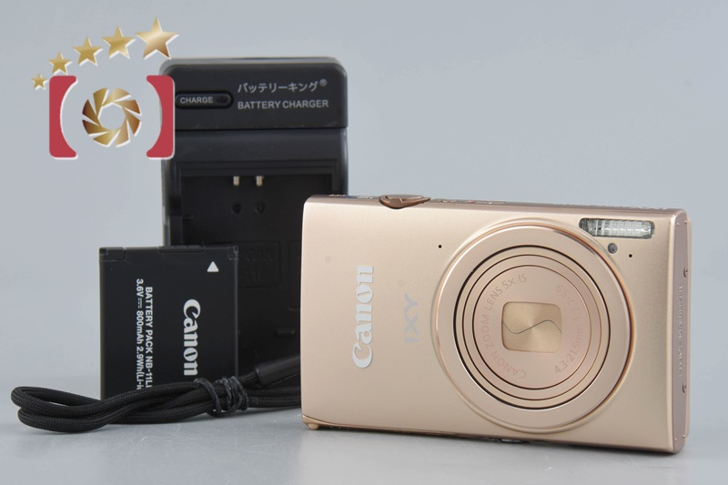 中古】Canon キヤノン IXY 430F ゴールド コンパクトデジタル