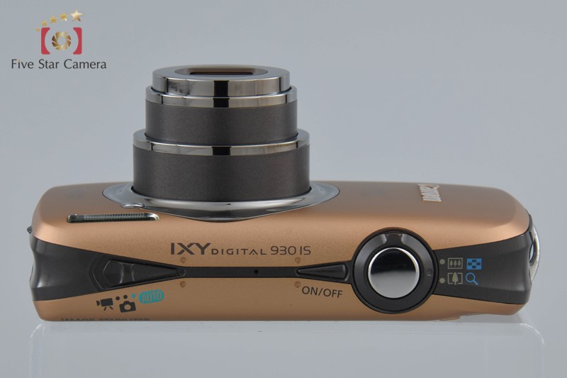 中古】Canon キヤノン IXY Digital 930 IS ブラウン コンパクト 中古】Canon キヤノン IXY Digital 930 IS ブラウン コンパクト