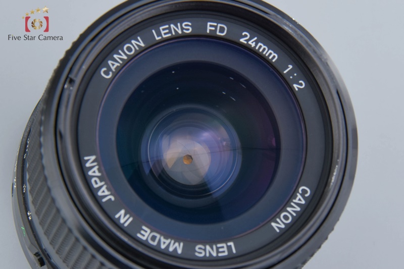 中古】Canon キヤノン New FD 24mm f/2 | 中古カメラ・フィルム 中古】Canon キヤノン New FD 24mm f/2 | 中古カメラ・フィルム