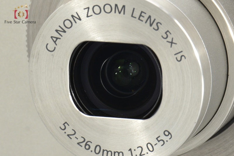 中古】Canon キヤノン PowerShot S100 シルバー コンパクト 中古】Canon キヤノン PowerShot S100 シルバー コンパクト