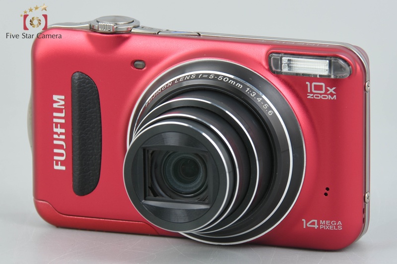 中古】FUJIFILM 富士フイルム FINEPIX T300 レッド コンパクト 中古】FUJIFILM 富士フイルム FINEPIX T300 レッド コンパクト