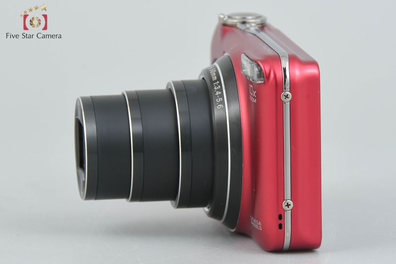 中古】FUJIFILM 富士フイルム FINEPIX T300 レッド コンパクト