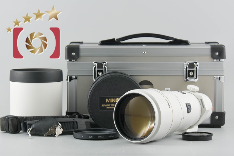 中古】MINOLTA ミノルタ AF HIGH SPEED APO TELE 400mm f/4.5 G