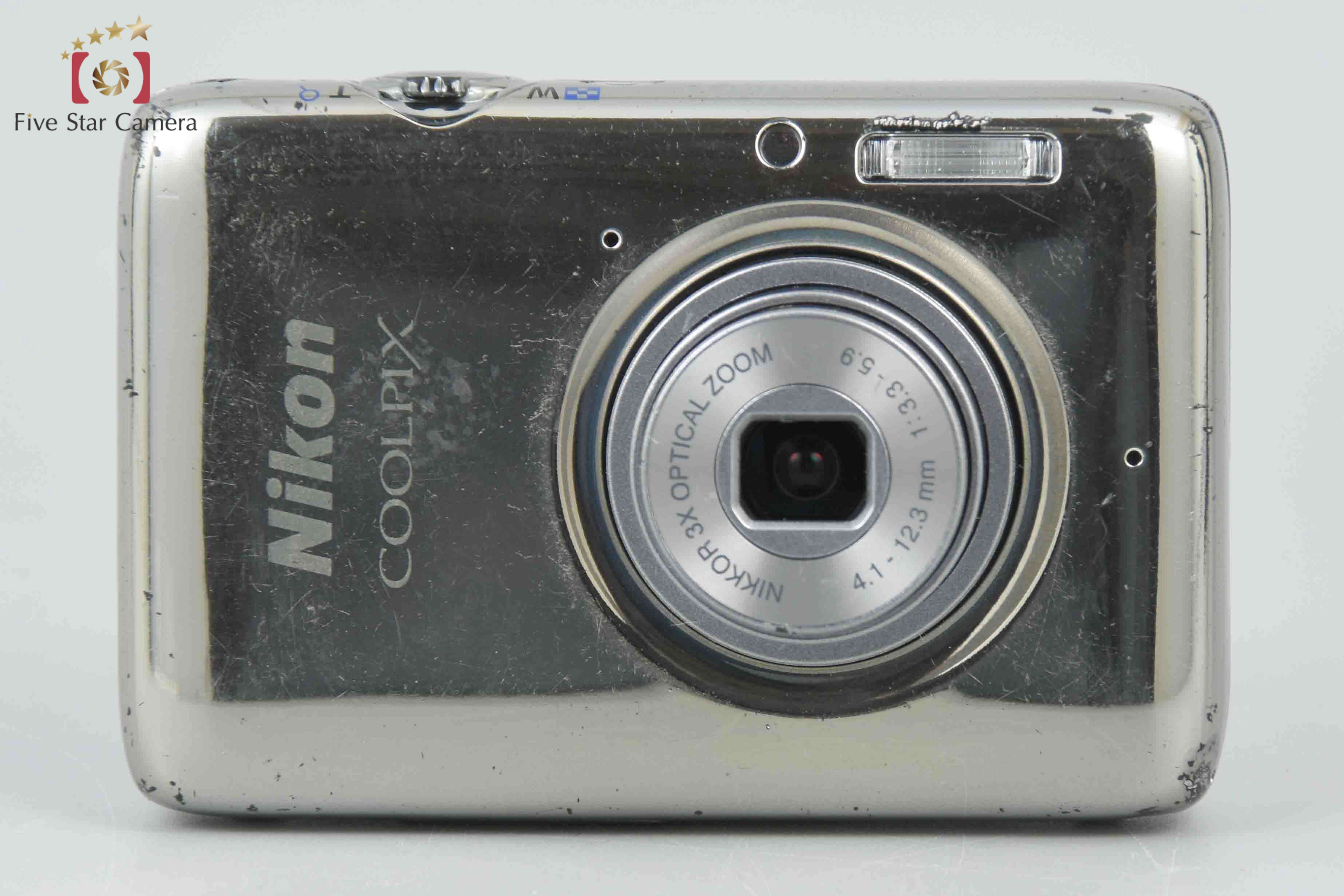 中古】Nikon ニコン COOLPIX S02 ミラーシルバー コンパクト