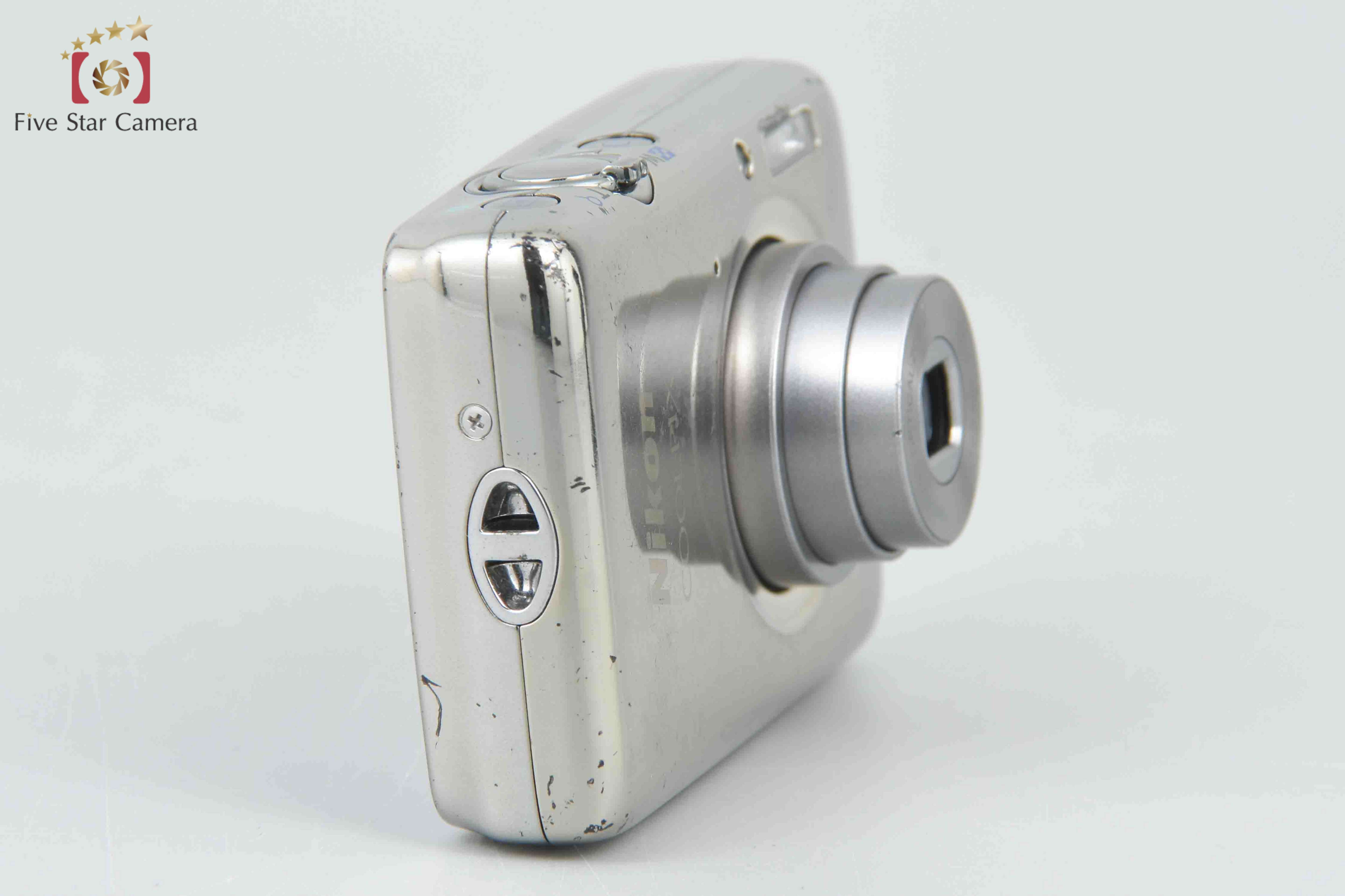 中古】Nikon ニコン COOLPIX S02 ミラーシルバー コンパクト