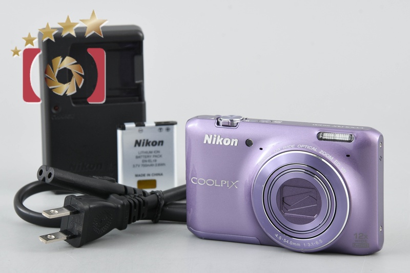中古】Nikon ニコン COOLPIX S6400 ライラックパープル 中古】Nikon ニコン COOLPIX S6400 ライラックパープル