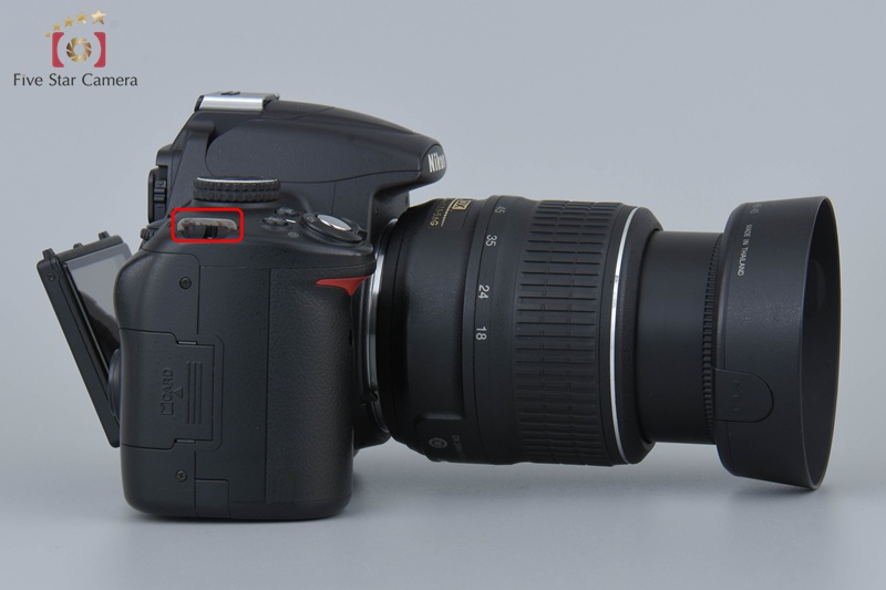 中古】Nikon ニコン D5000 18-55 VR レンズキット シャッター