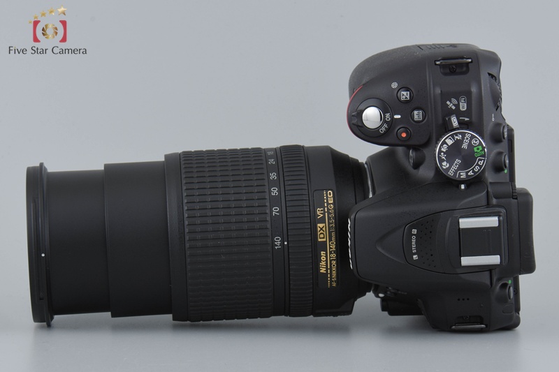中古】Nikon ニコン D5300 18-140 VR レンズキット ブラック 中古】Nikon ニコン D5300 18-140 VR レンズキット ブラック