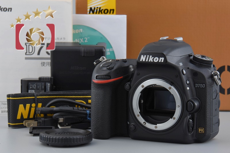 中古】Nikon ニコン D750 デジタル一眼レフカメラ 元箱付き