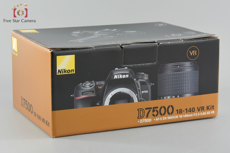 定番のお歳暮 中古】Nikon シャッター レンズキット VR 18-140 D7500 ニコン デジタルカメラ