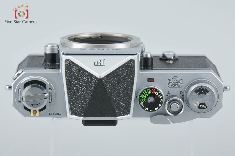 中古】Nikon ニコン F アイレベル 前期 シルバー フィルム一眼