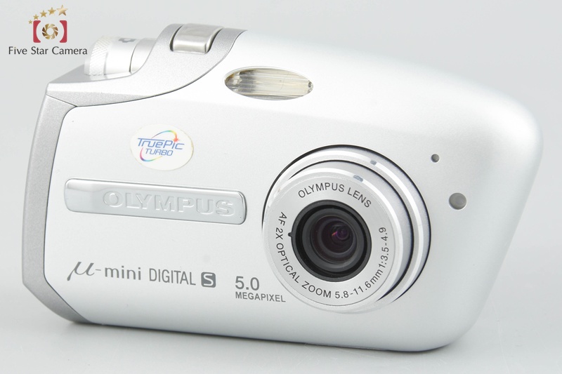 中古】OLYMPUS オリンパス μ-mini DIGITAL ジュエリーシルバー 中古】OLYMPUS オリンパス μ-mini DIGITAL ジュエリーシルバー